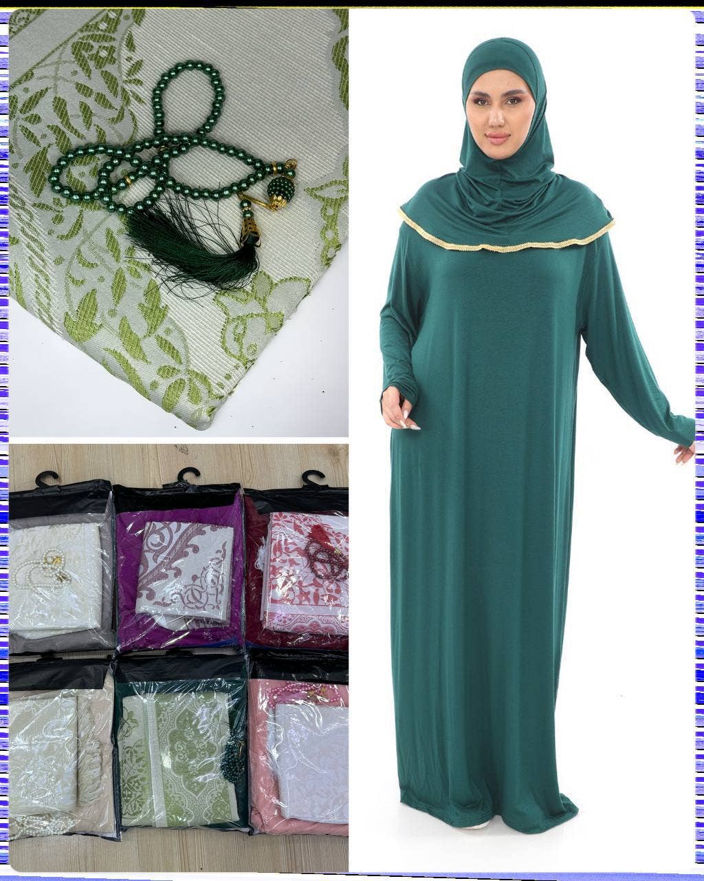 Kit de vestido de oración de Turquía