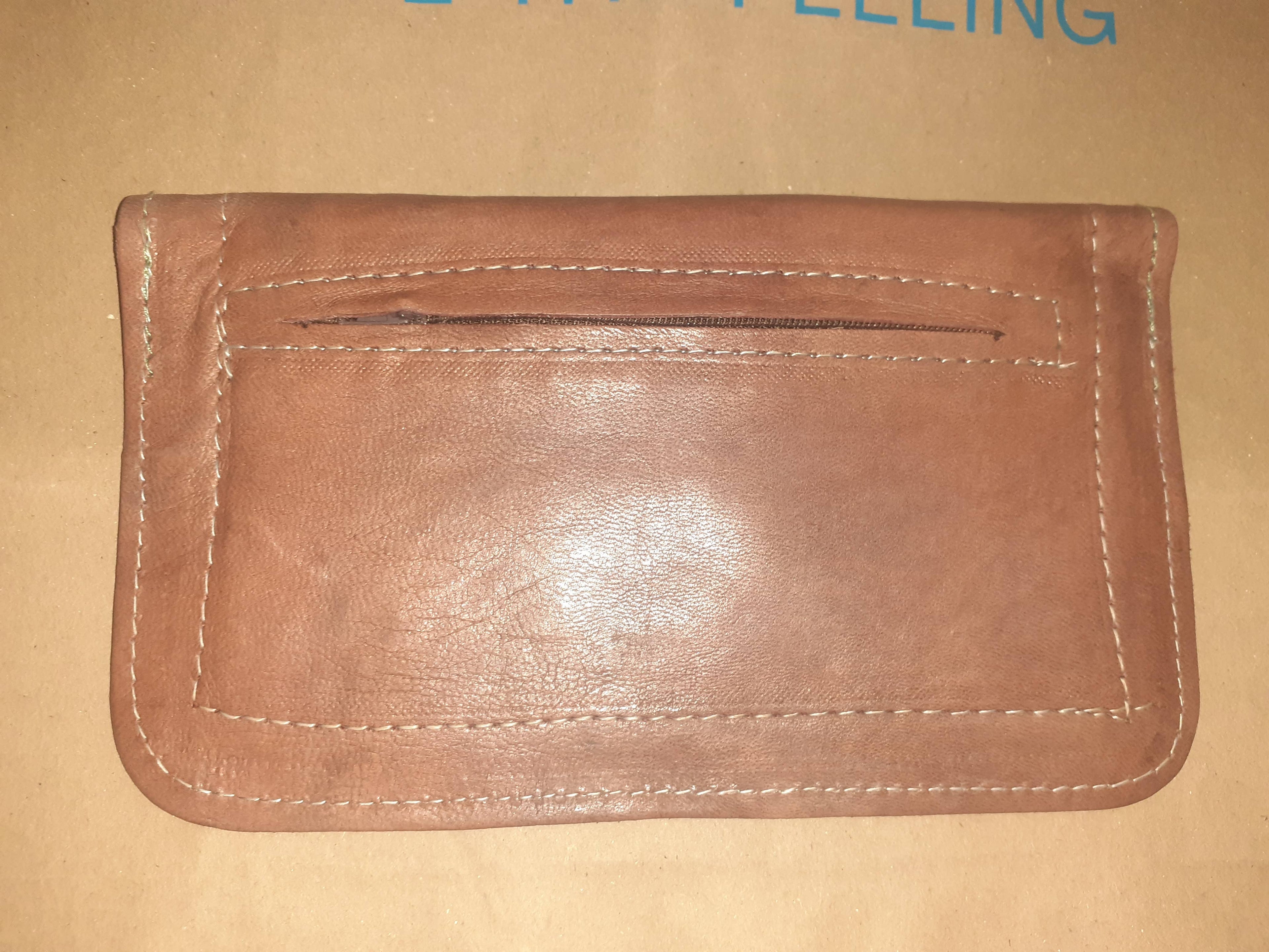 Cartera de boton Grande